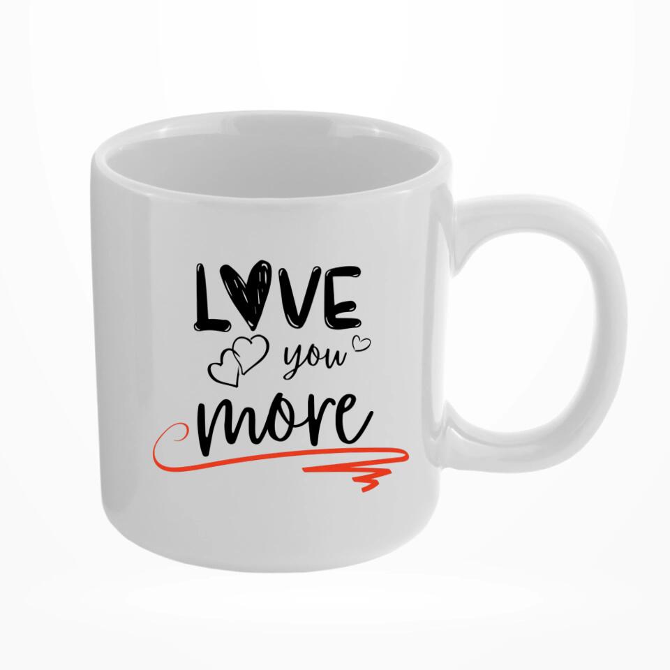 Pärchen King & Queen- Personalisierbare Tasse