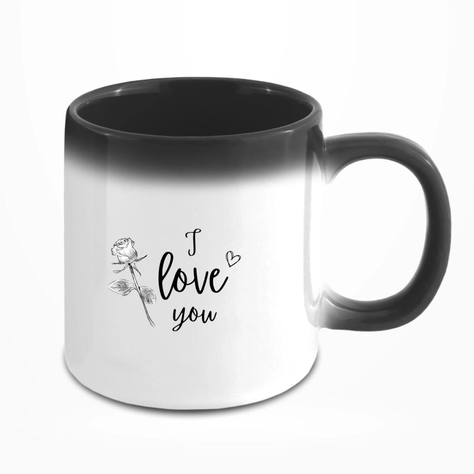 Hochzeit Hände - Personalisierbare Tasse