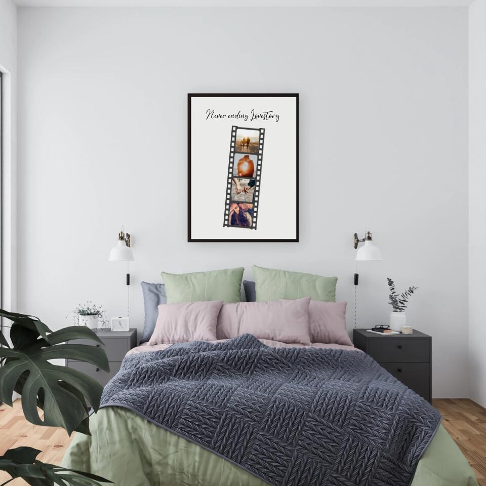 Filmstreifen - Personalisierbares Poster