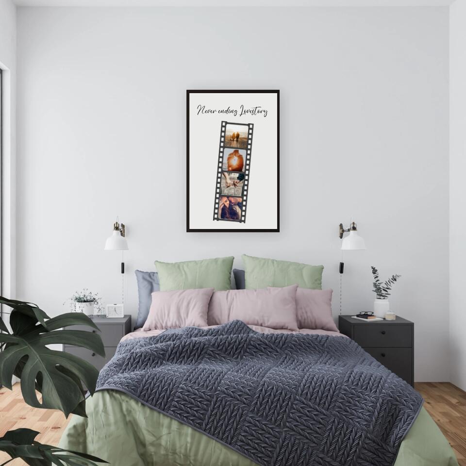 Filmstreifen - Personalisierbares Poster