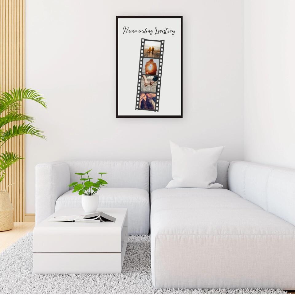 Filmstreifen - Personalisierbares Poster