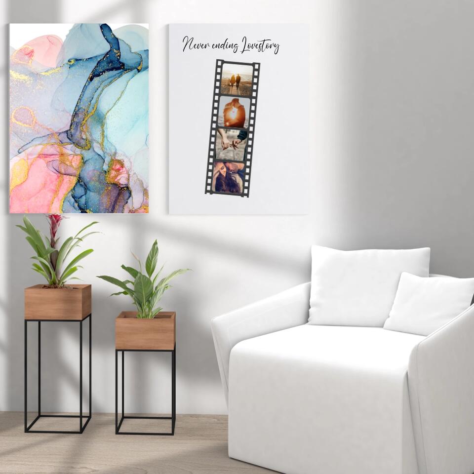 Filmstreifen - Personalisierbares Poster