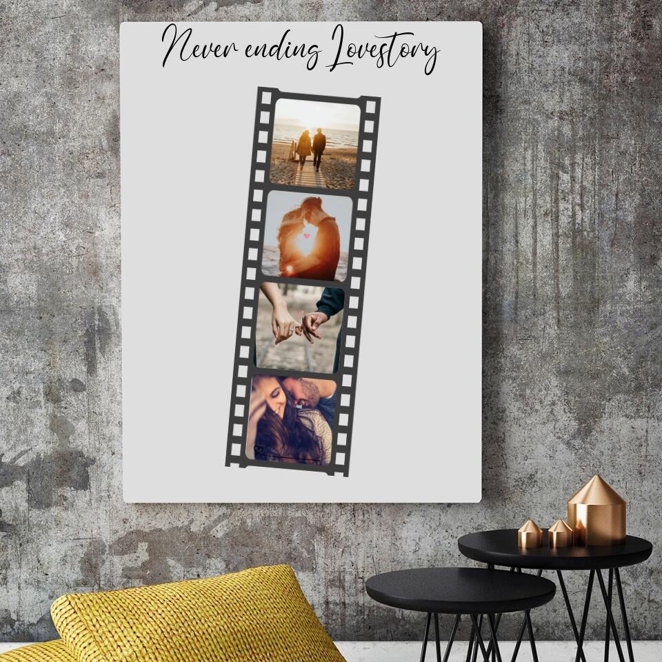 Filmstreifen - Personalisierbares Poster
