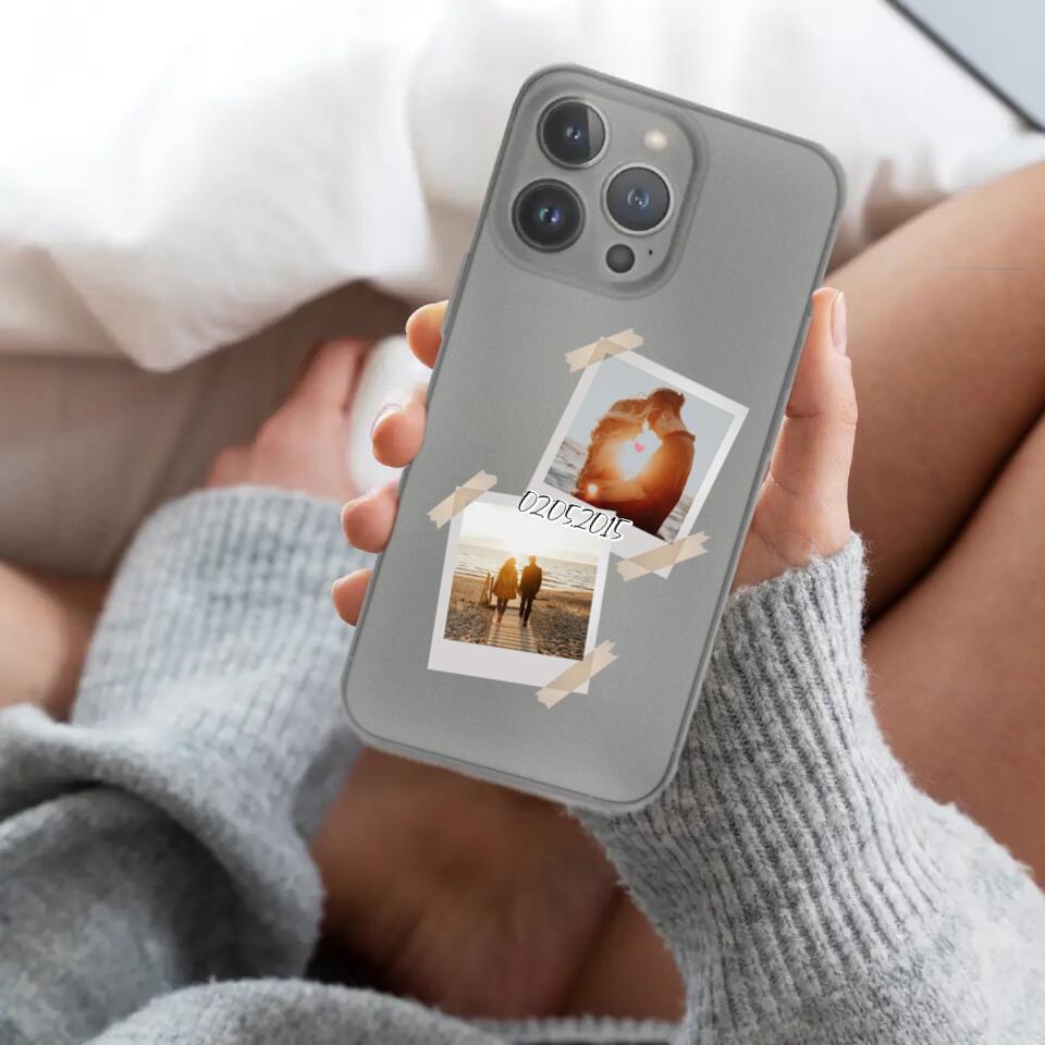 Polaroid Bild - Personalisierbare Handyhülle