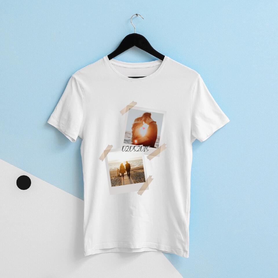 Polaroid Bild - Personalisierbares T-Shirt