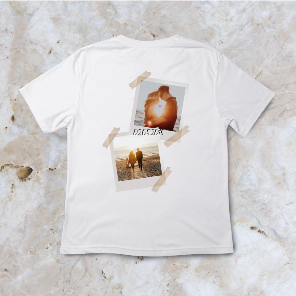 Polaroid Bild - Personalisierbares T-Shirt