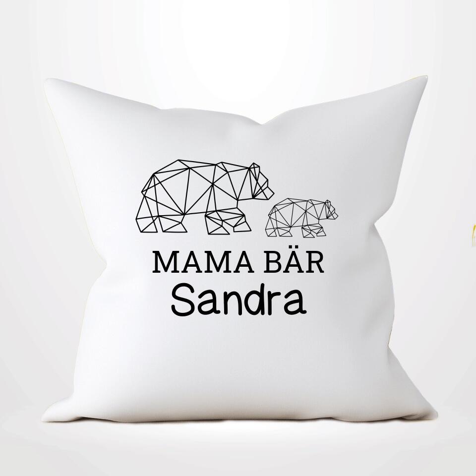 Mama Bär - Personalisierbares Kissen
