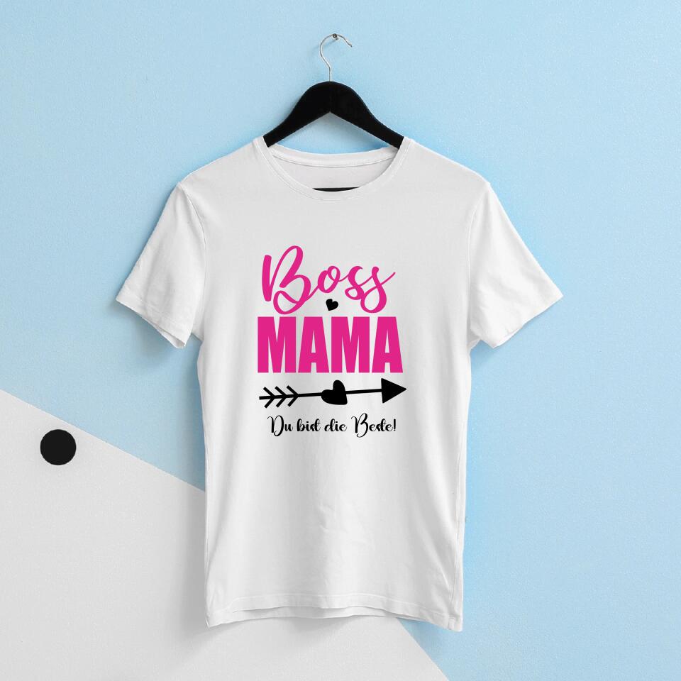 Boss Mama/Papa - Personalisierbares T-Shirt