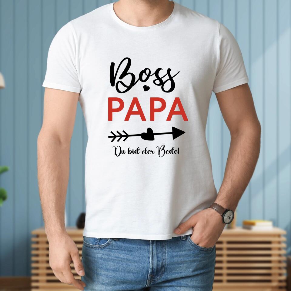 Boss Mama/Papa - Personalisierbares T-Shirt