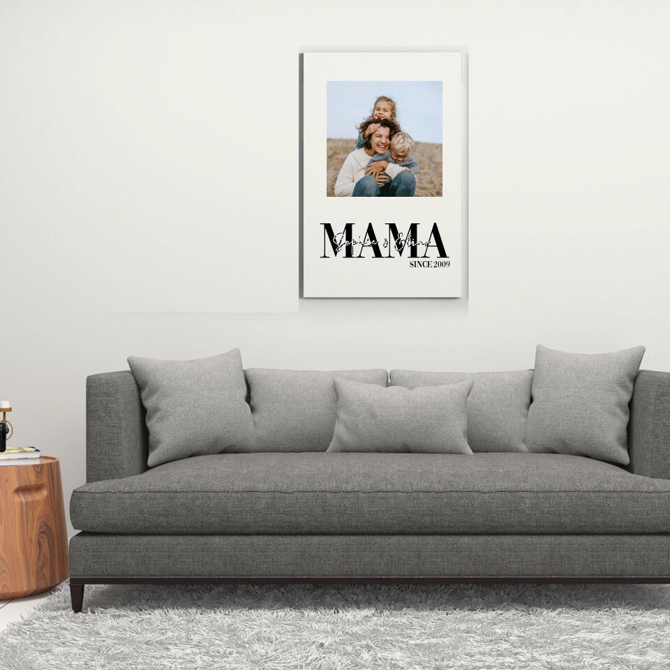 Mama und Papa- Personalisierbares Poster