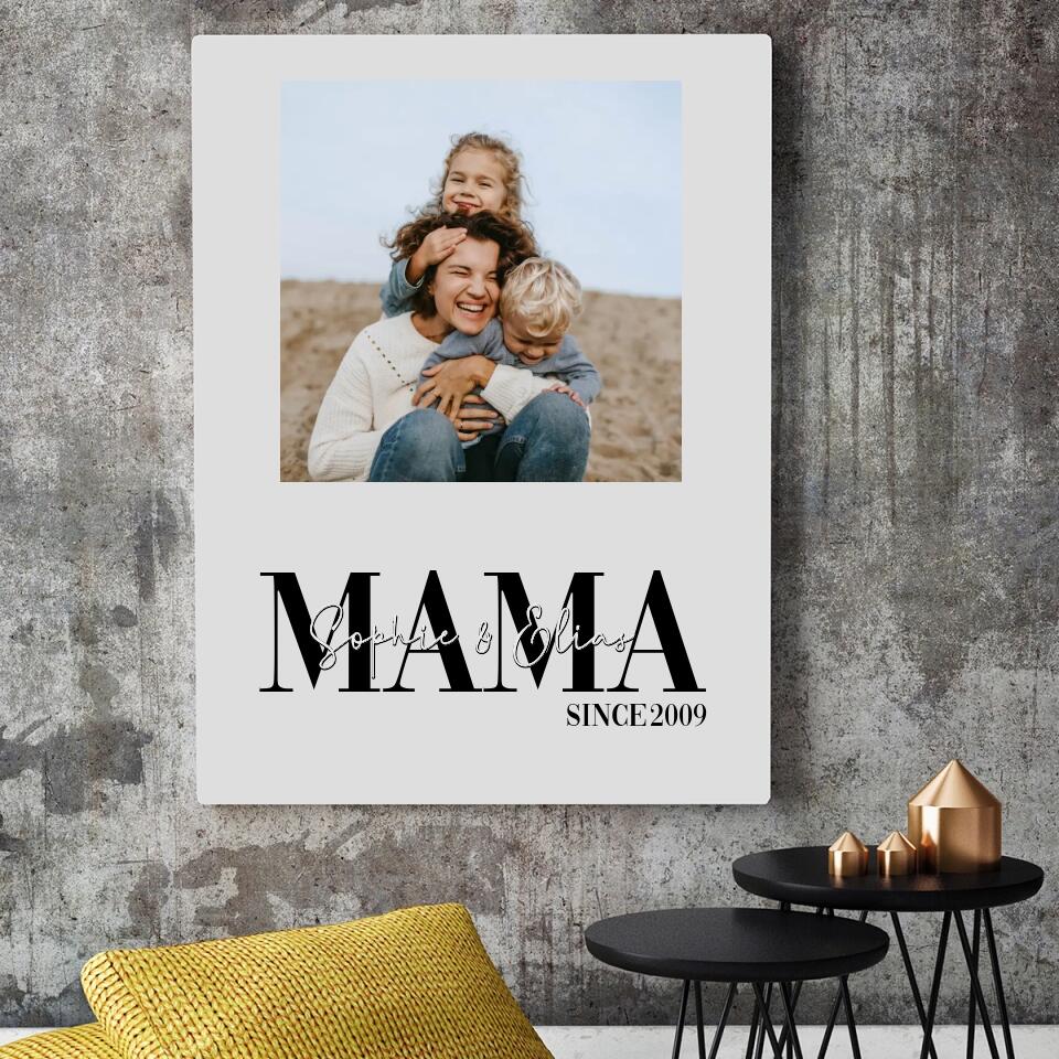 Mama und Papa- Personalisierbares Poster