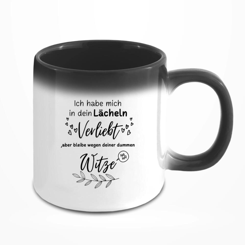 Du bist meine Welt - Personalisierbare Tasse