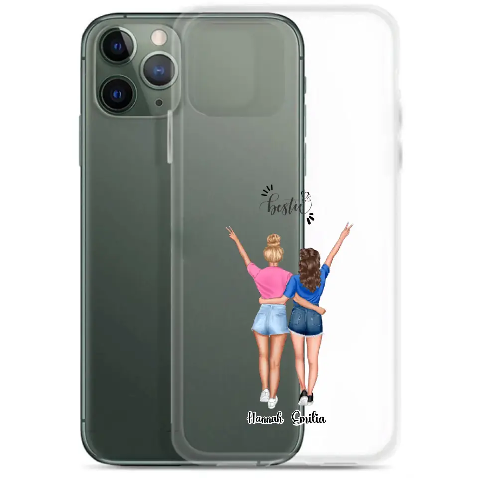 Holiday Besties - Personalisierbare Handyhülle