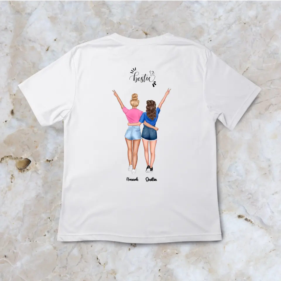 Holiday Besties - Personalisierbares T-Shirt