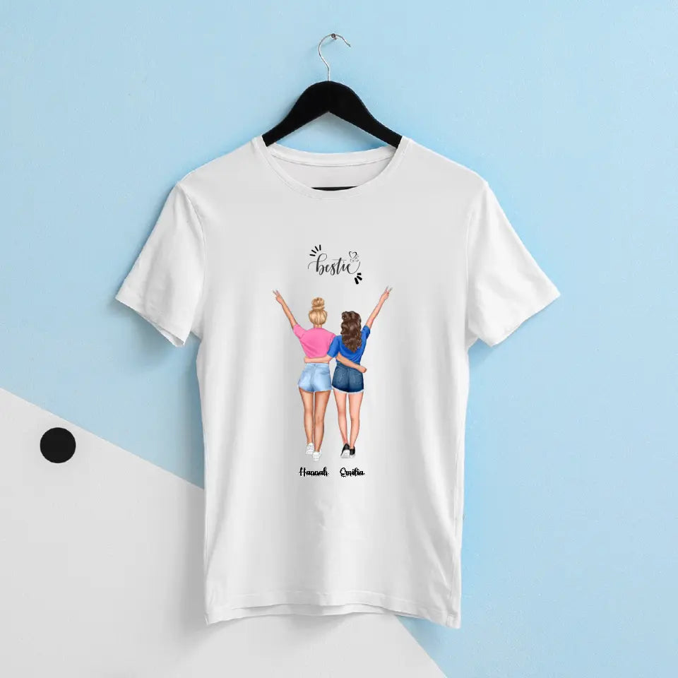 Holiday Besties - Personalisierbares T-Shirt
