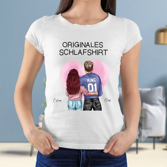 Originales Schlafshirt - Personalisierbares T-Shirt