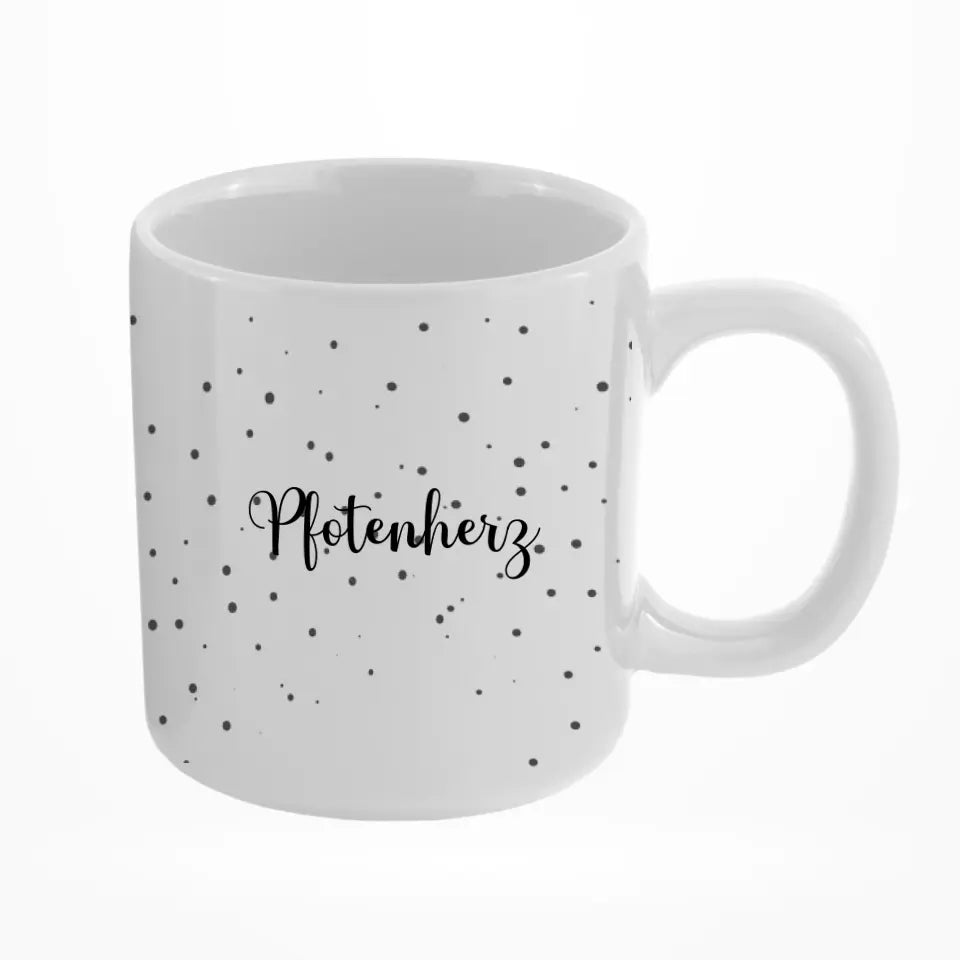 Katzenmotiv mit Namen - Personalisierbare Tasse