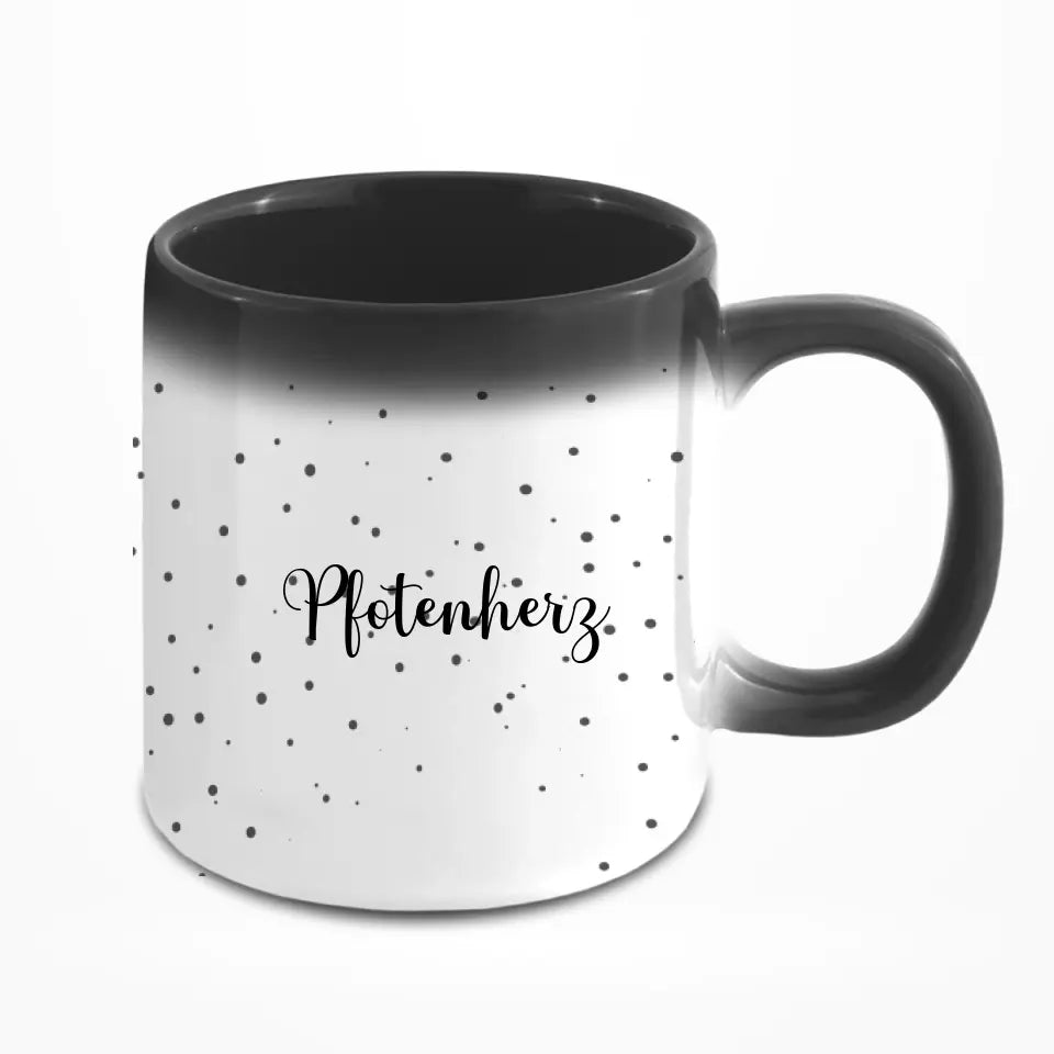 Katzenmotiv mit Namen - Personalisierbare Tasse
