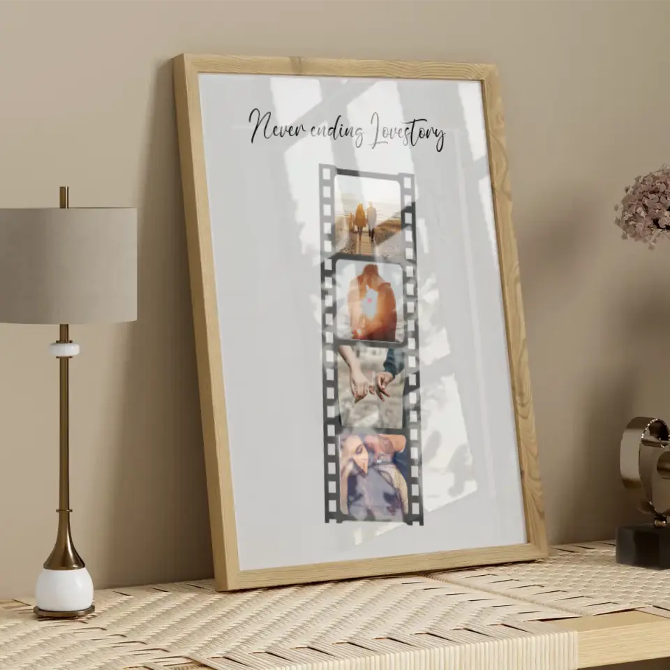 Filmstreifen - Personalisierbares Poster