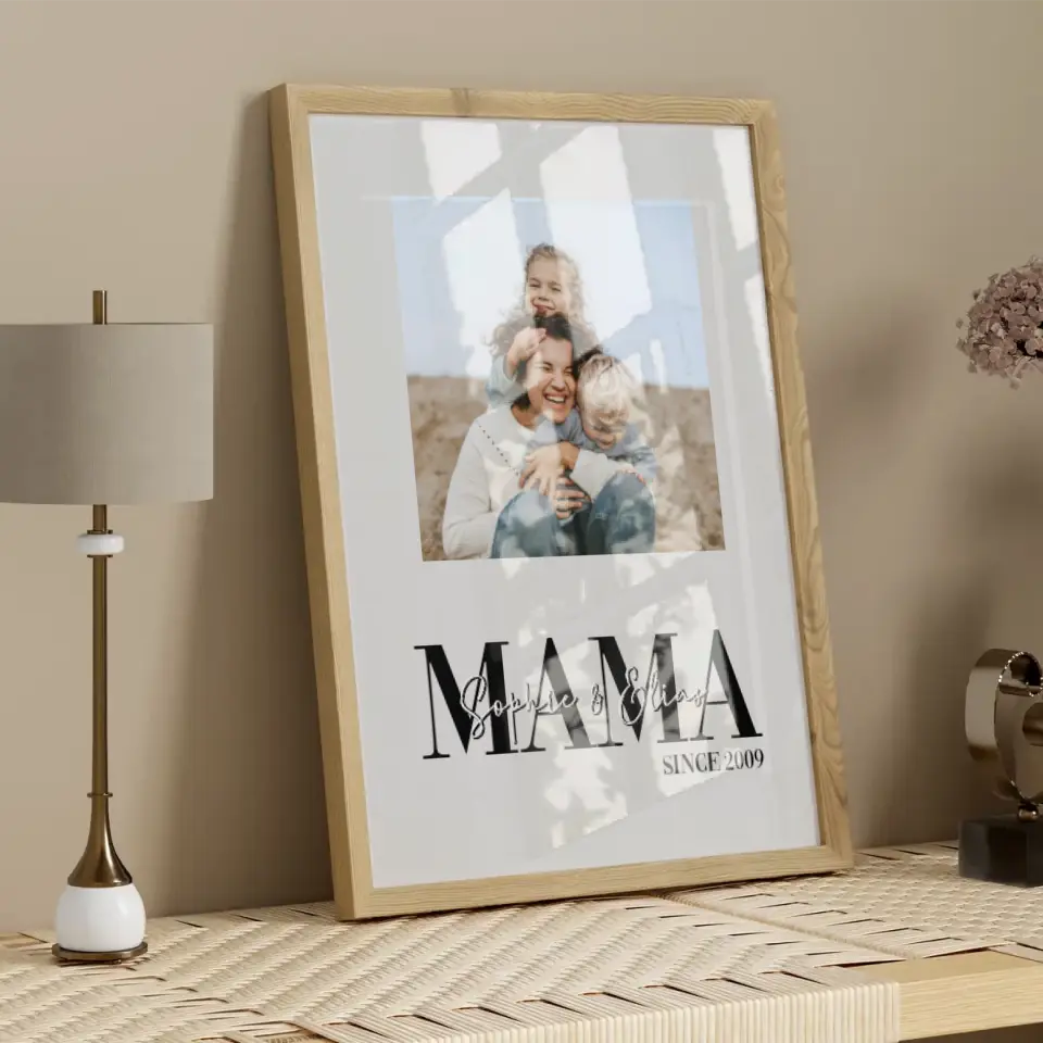 Mama und Papa- Personalisierbares Poster