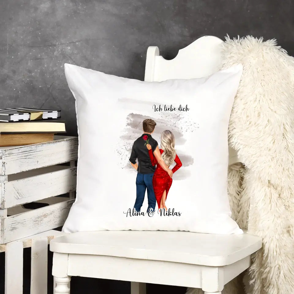 Paar Kissen - Personalisierbares Kissen