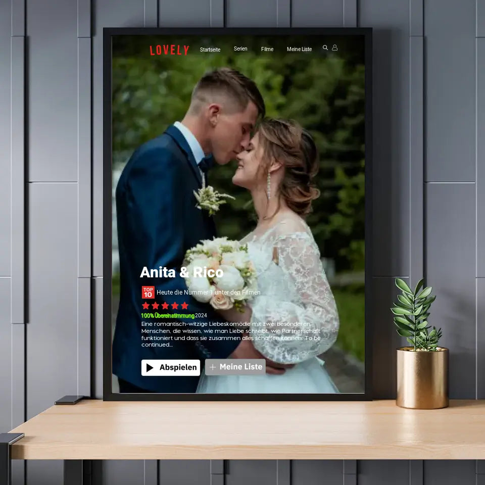 Lovely Film/Serien Cover - Personalisierbares Poster