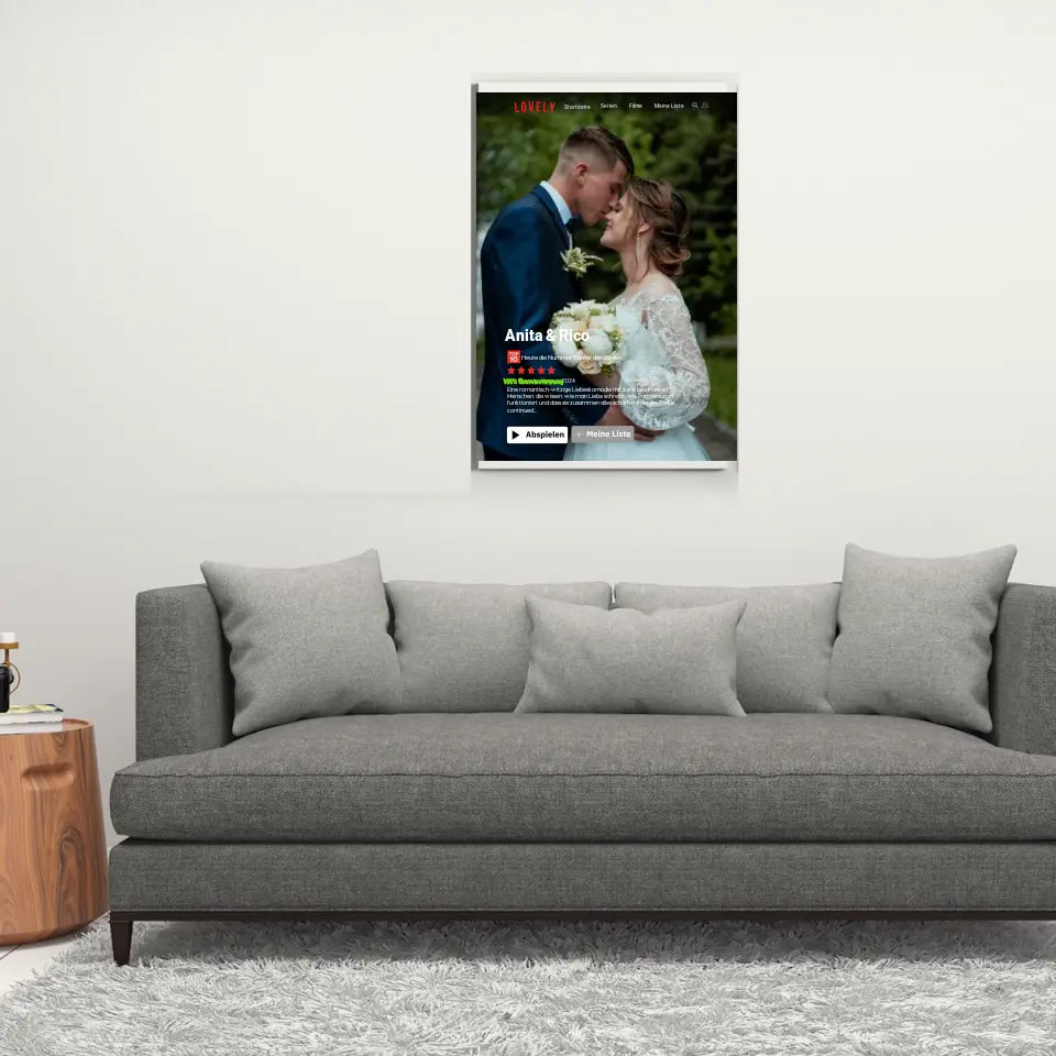 Lovely Film/Serien Cover - Personalisierbares Poster