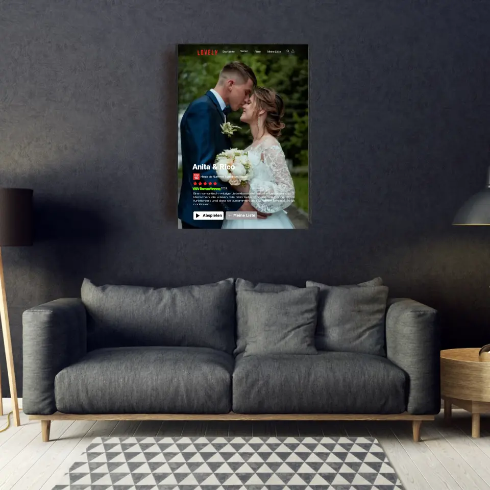 Lovely Film/Serien Cover - Personalisierbares Poster