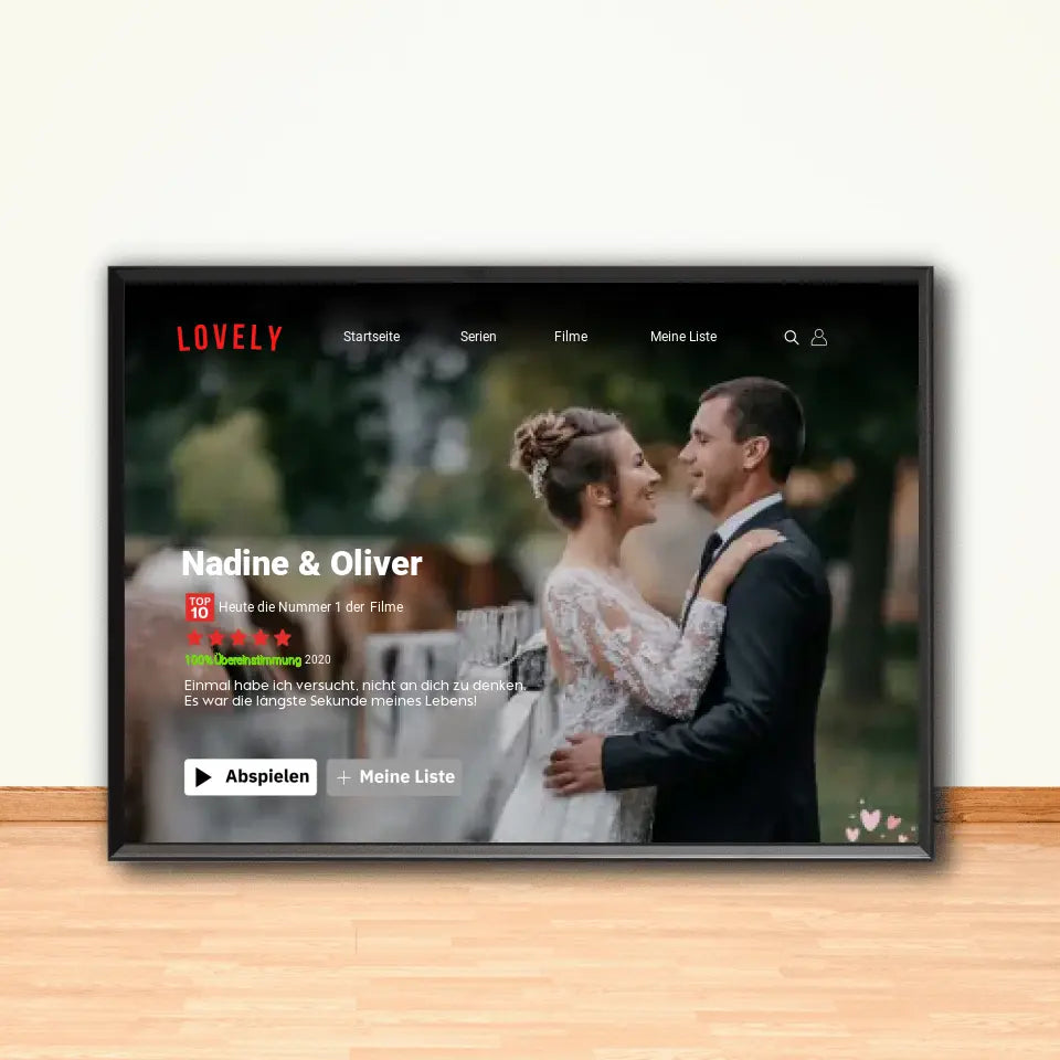 Lovely Film/Serien Cover - Personalisierbares Poster