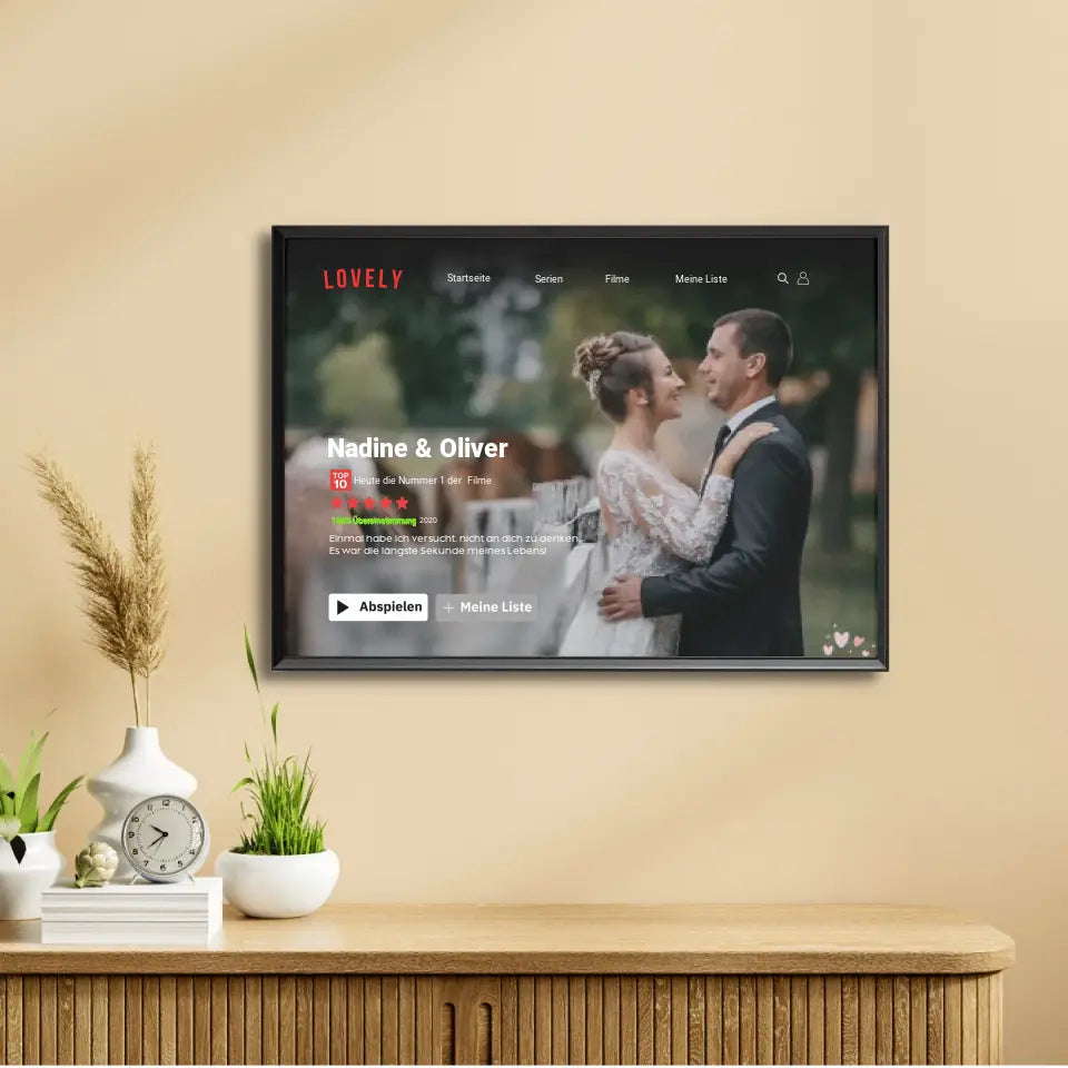 Lovely Film/Serien Cover - Personalisierbares Poster
