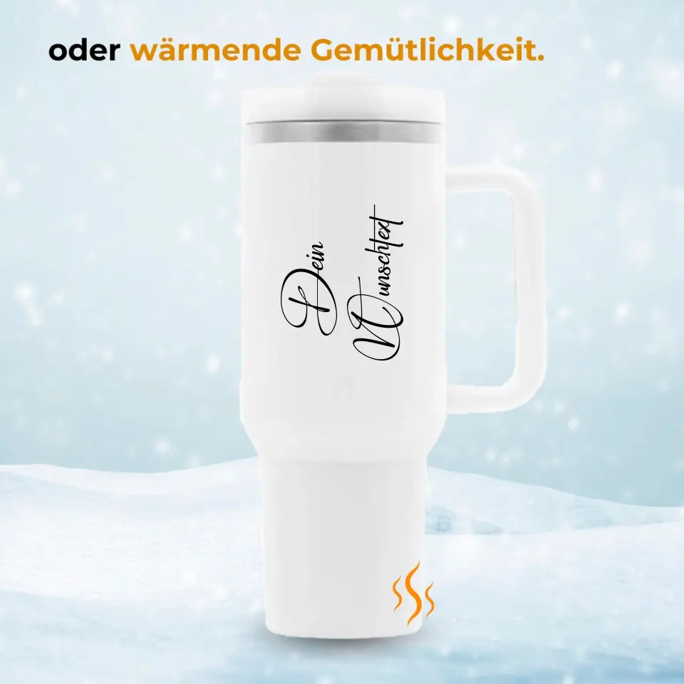 Dein Wunschtext - Personalisierte Thermoflasche