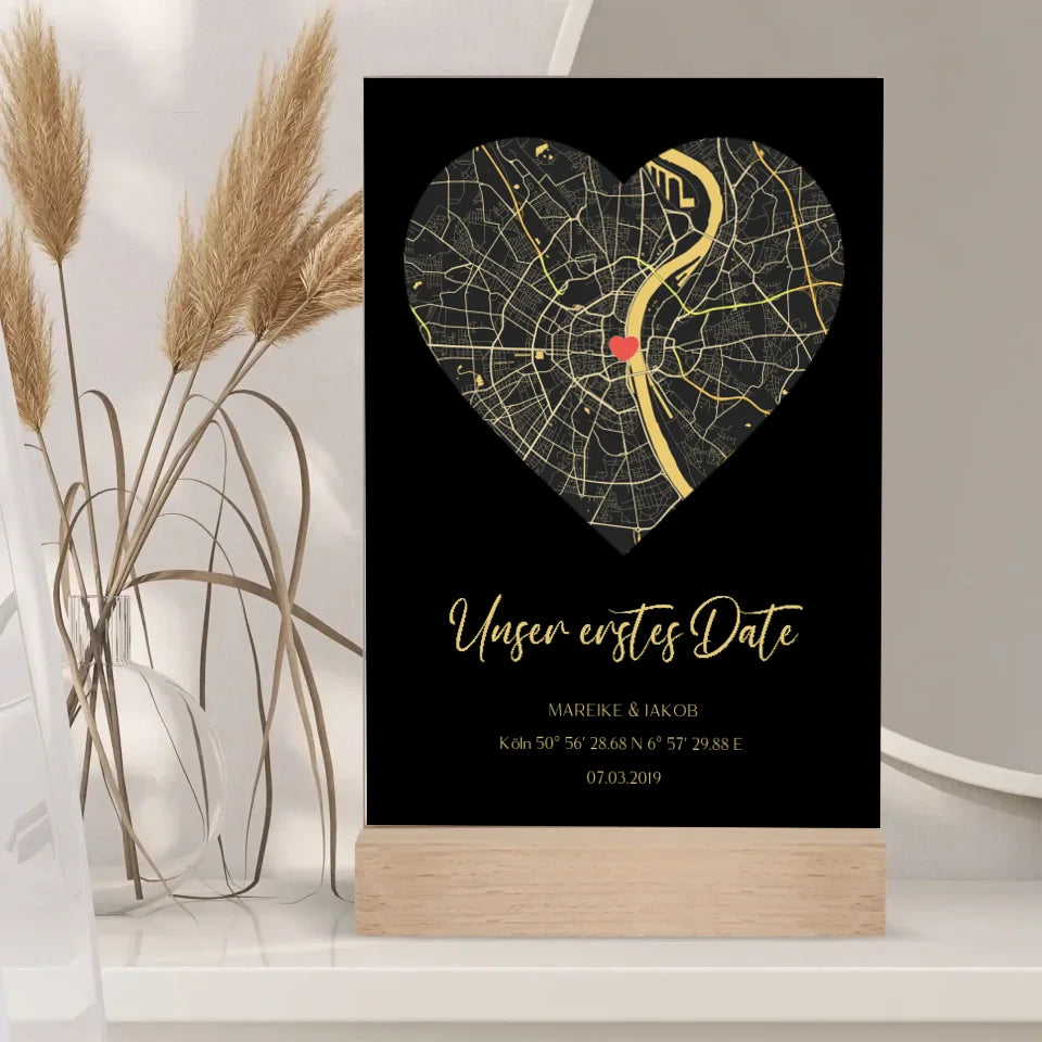 Personalisiertes Acrylglas