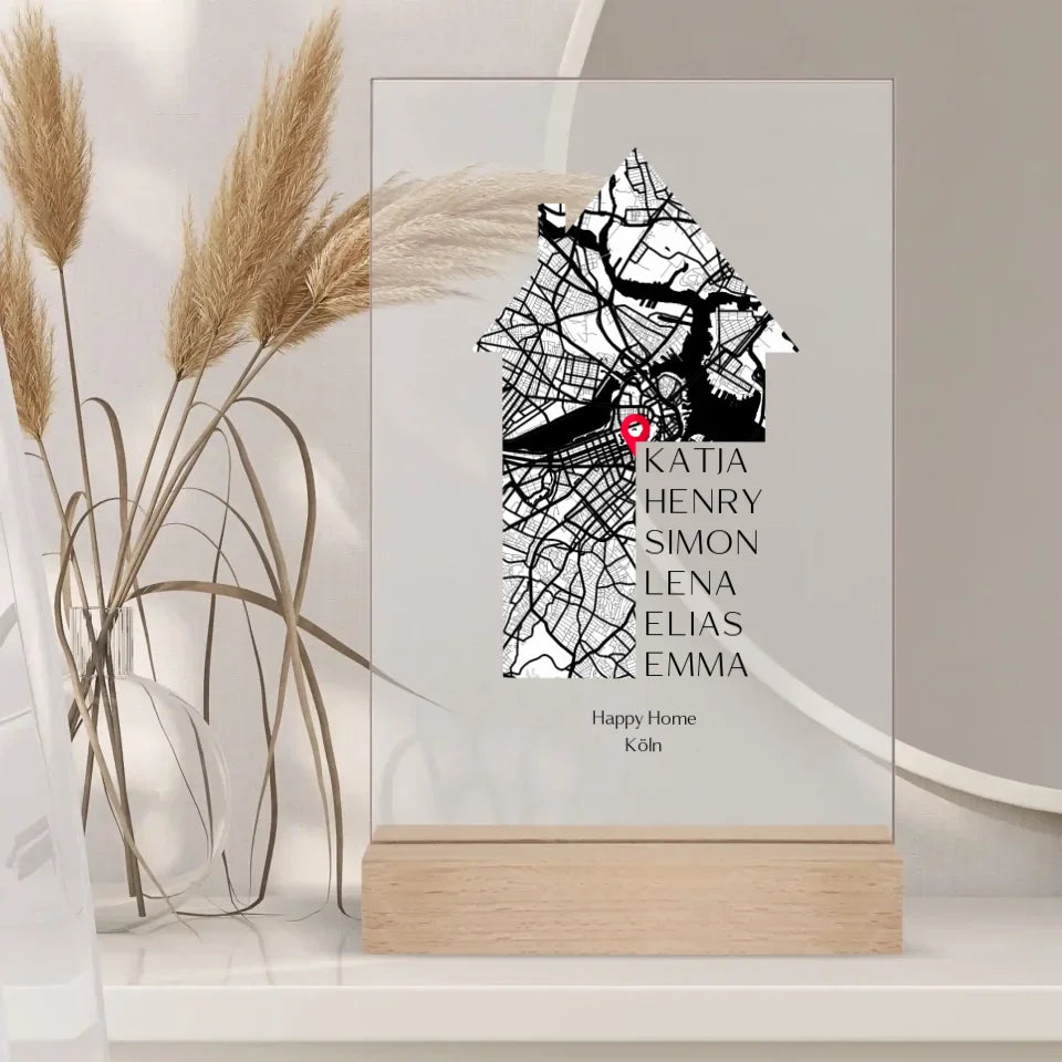 Personalisiertes Acrylglas