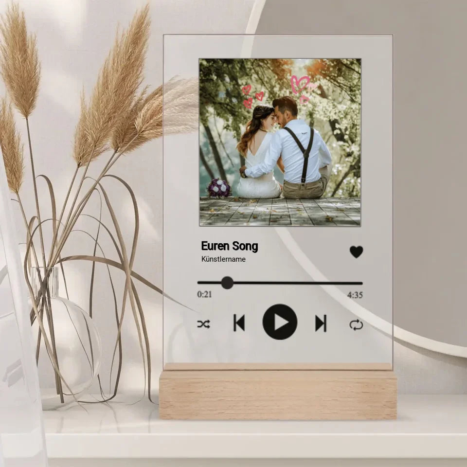 Personalisiertes Acrylglas