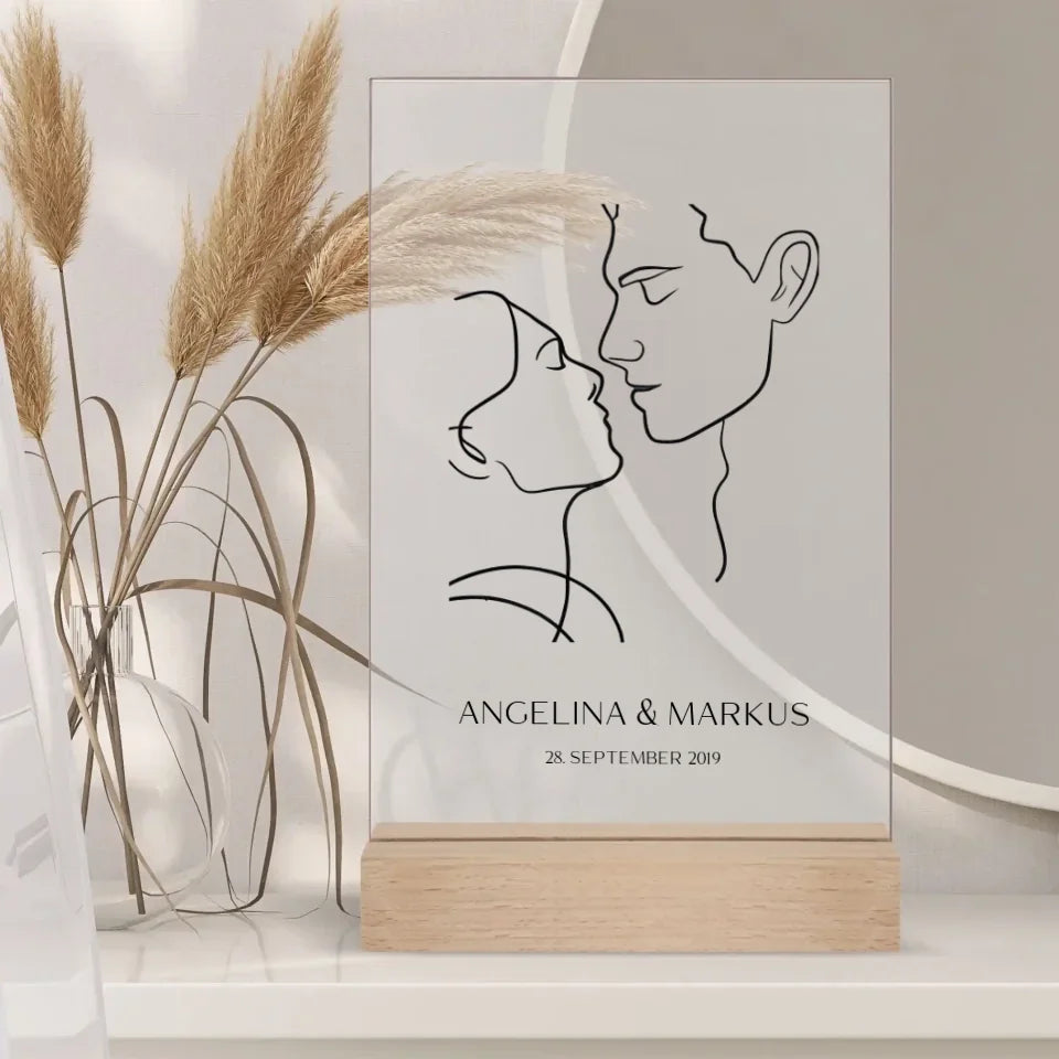 Personalisiertes Acrylglas