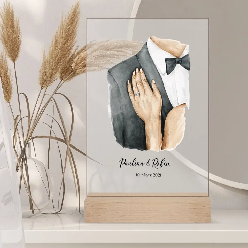 Personalisiertes Acrylglas