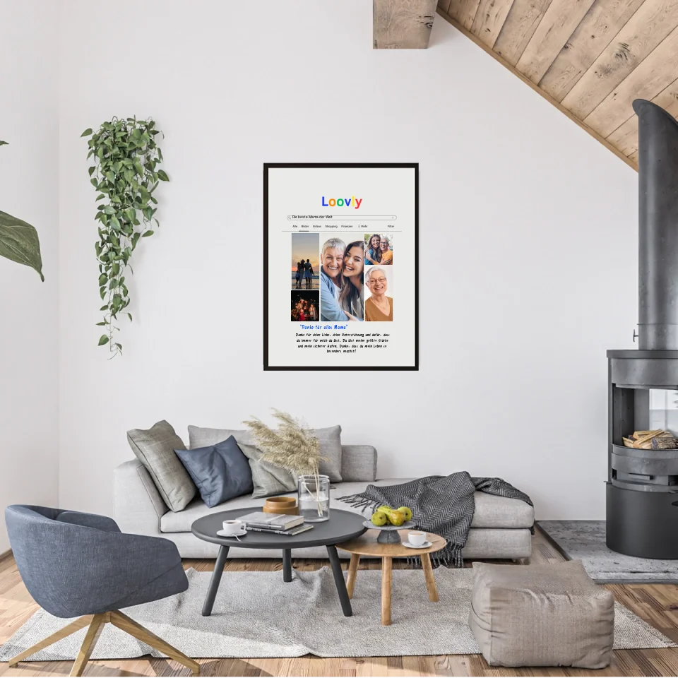 Bild Suchmaschine Dankesposter - Personalisierbares Poster