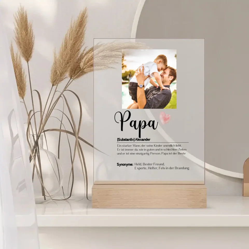 Personalisiertes Acrylglas gestalten für Paare