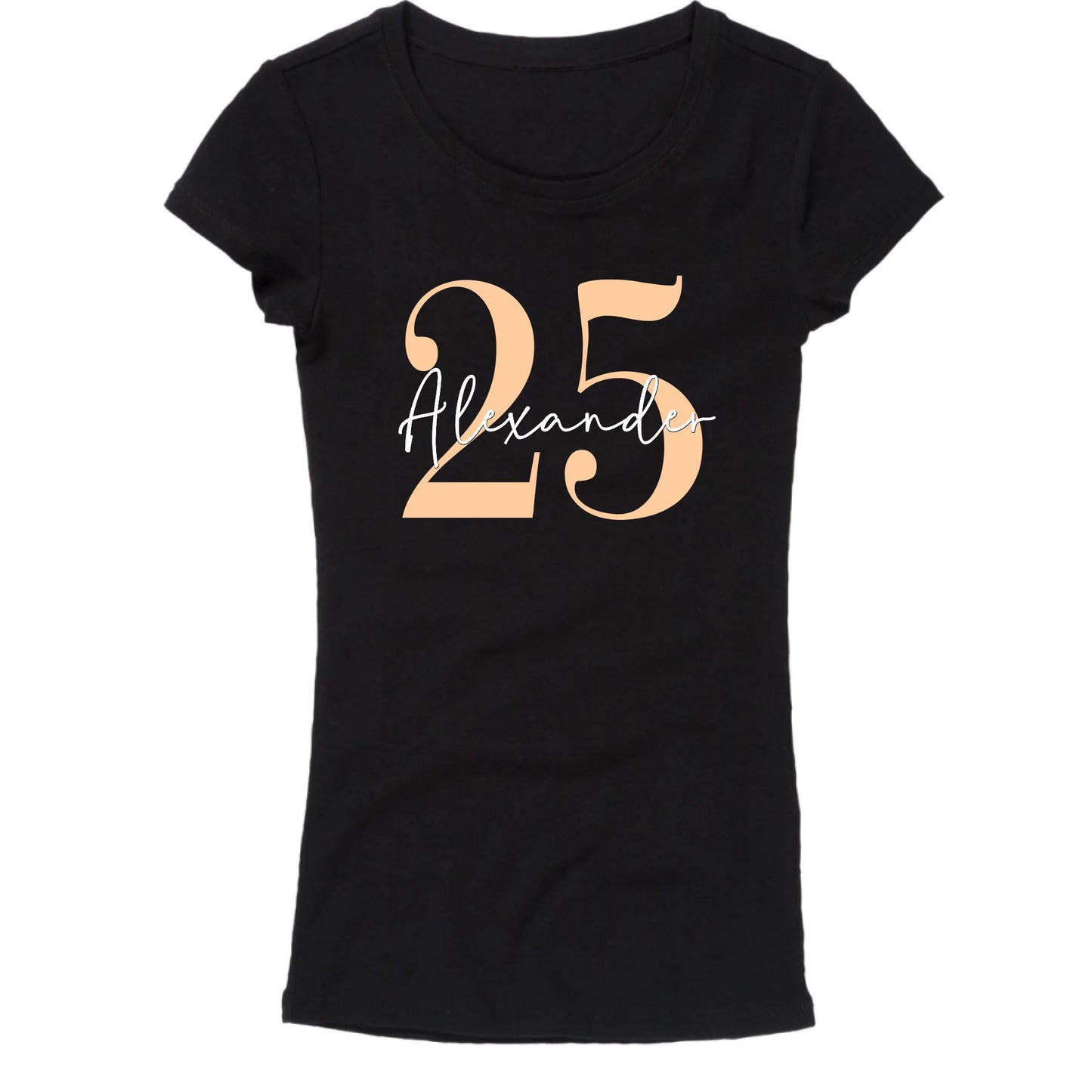 Geburtstags T-Shirt mit Namen - Personalisierbares T-Shirt