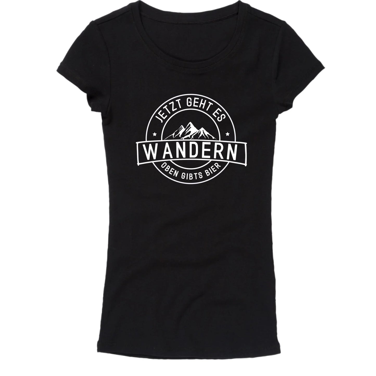 Jetzt geht es wandern - Personalisierbares T-Shirt