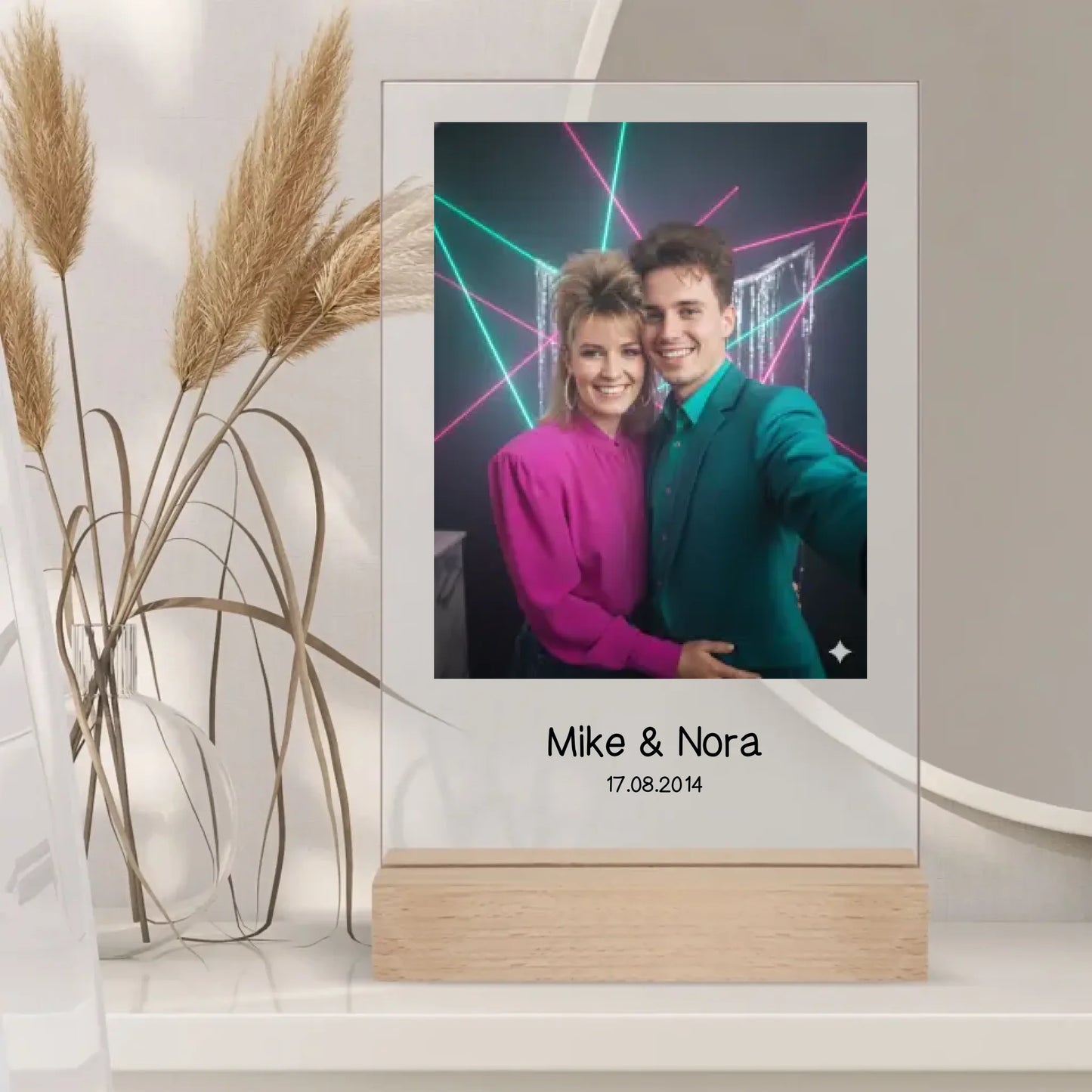 Personalisiertes Acrylglas