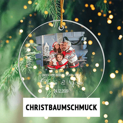 Christbaumschmuck personalisiert