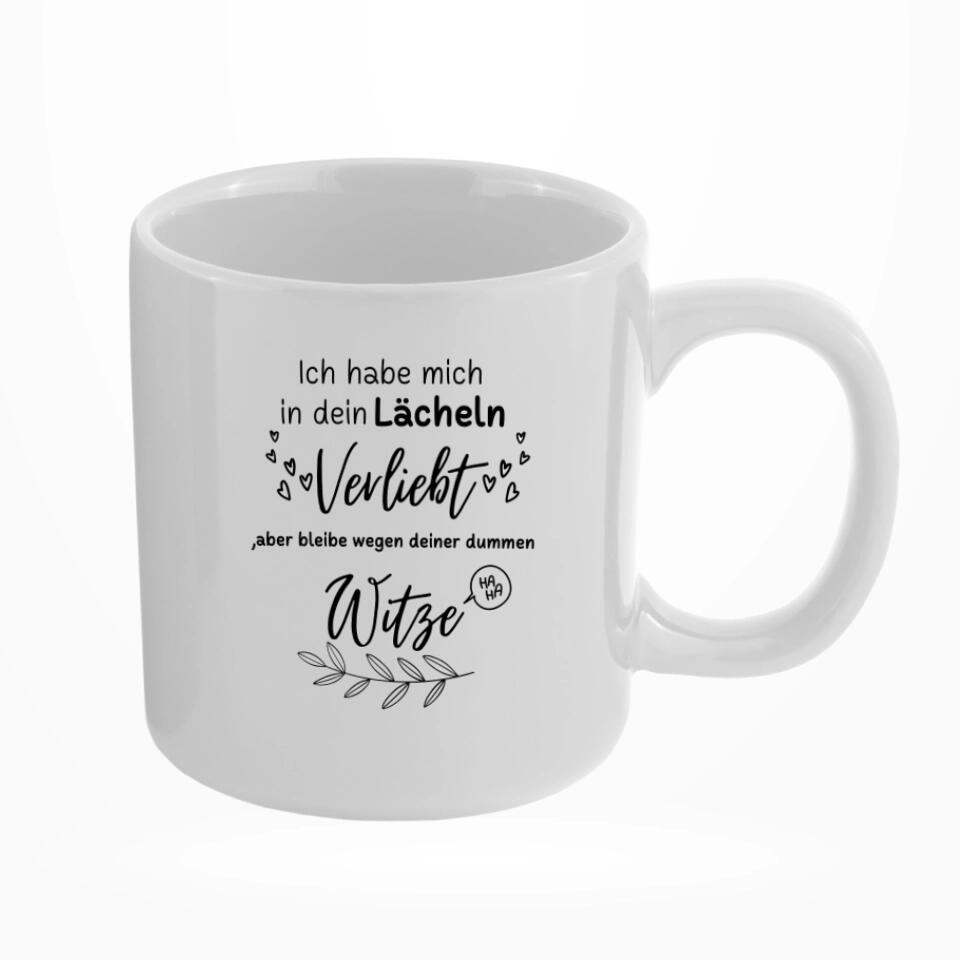 Paare Hände - Personalisierbare Tasse