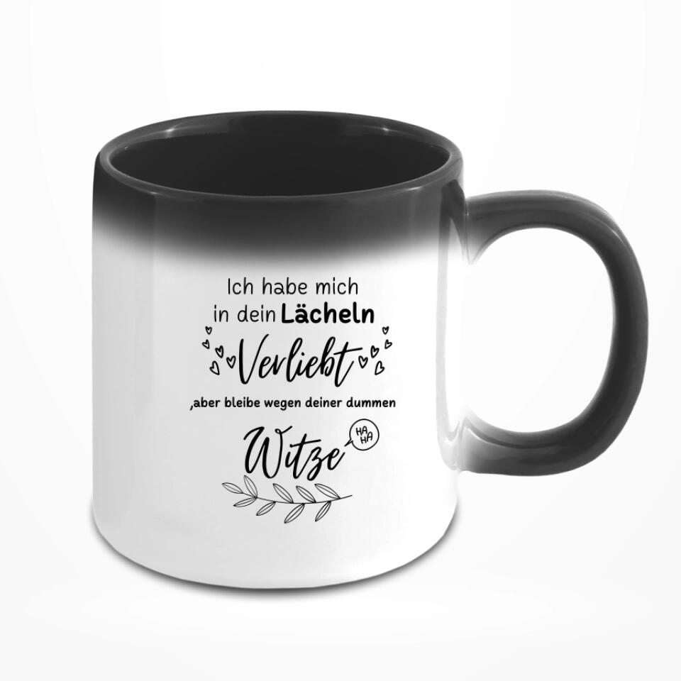 Paare Hände - Personalisierbare Tasse