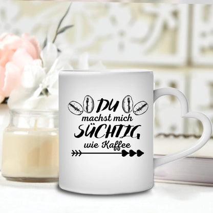 Flower Buchstaben - Personalisierbare Tasse