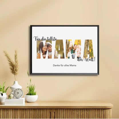 Tollste Mama - Personalisierbares Poster