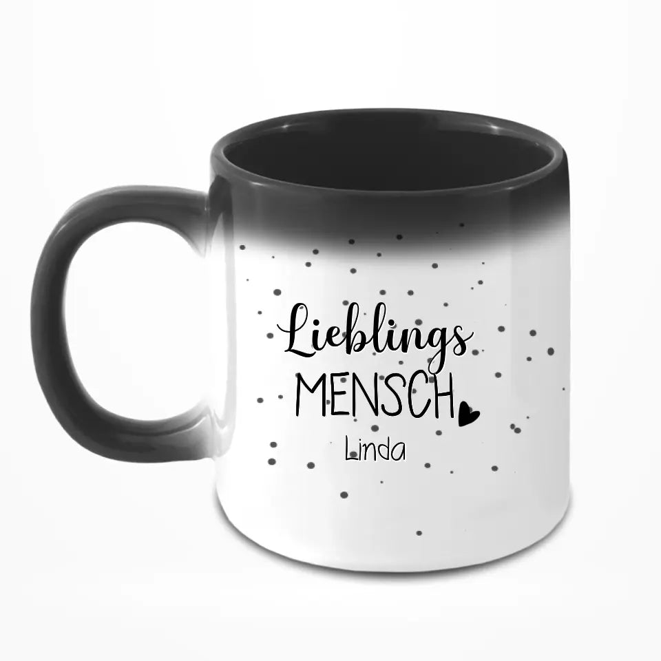 Mein Lieblingsmensch - Personalisierbare Tasse