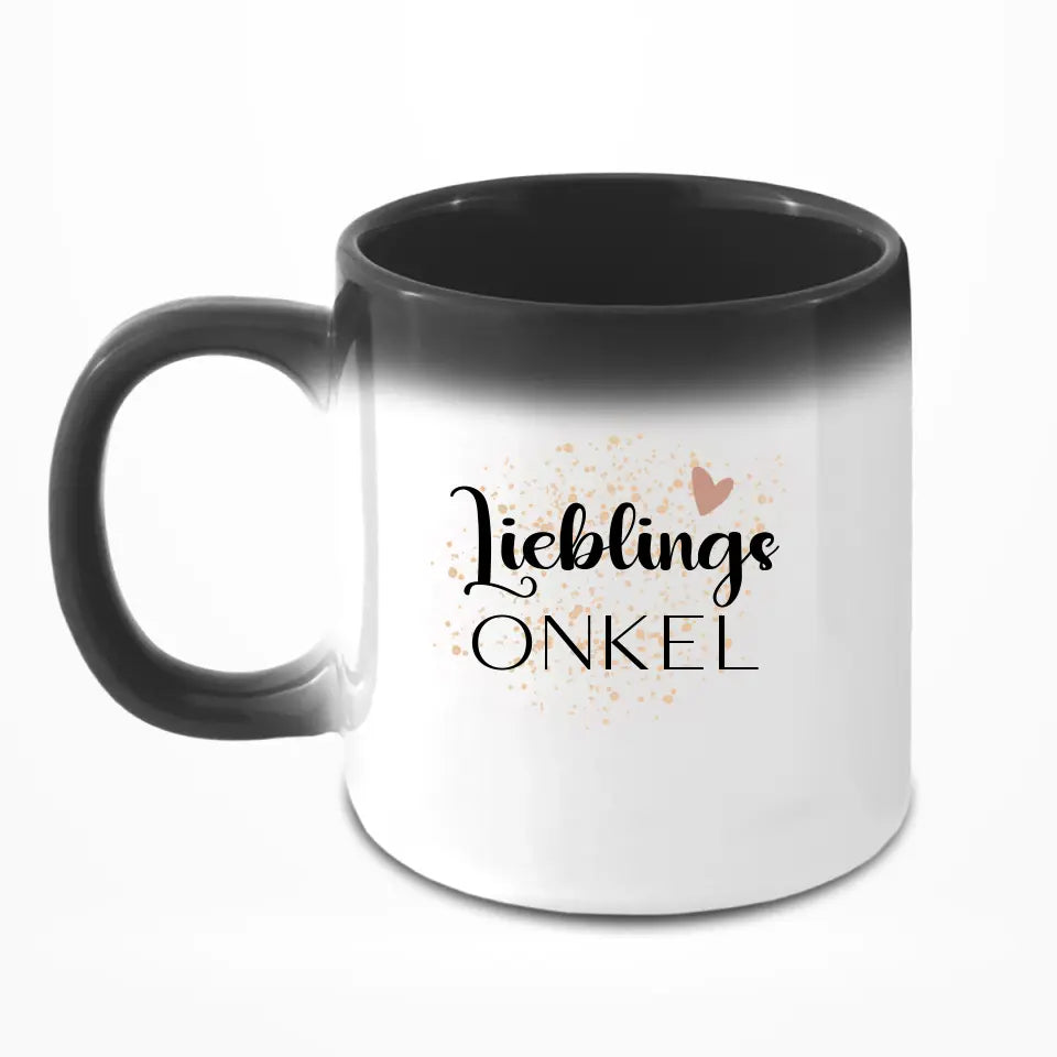 Lieblingsonkel mit Namen - Personalisierbare Tasse