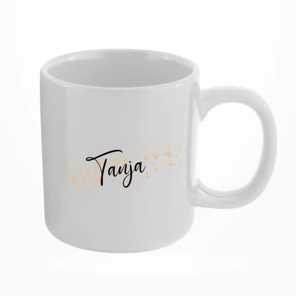 Lieblingstante mit Namen - Personalisierbare Tasse