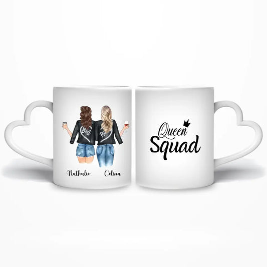 Beste Freundin Tasse - Personalisierbare Tasse